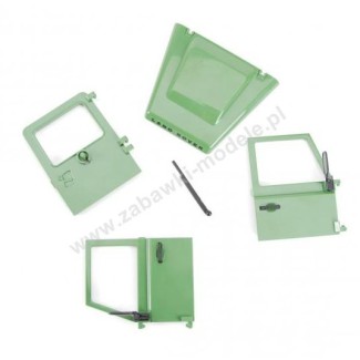 Bruder 42562 Drzwi i maska silnika zielone