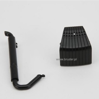 Bruder 43020 Przeciwwaga + wydech