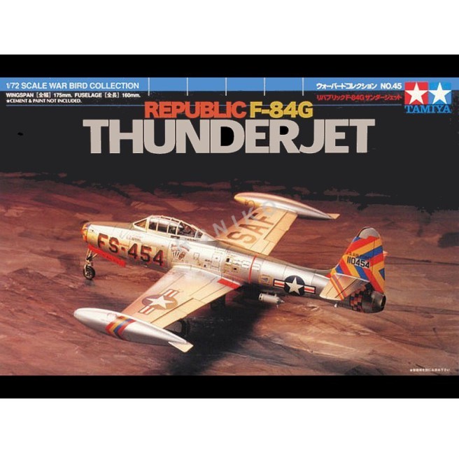Tamiya 60745 1/72 Republic F-84G Thunderjet - foto 1
