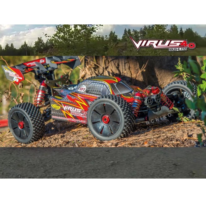 Carson Virus 4.0 Brushless 1:8 Scale RTR Remote Control Car