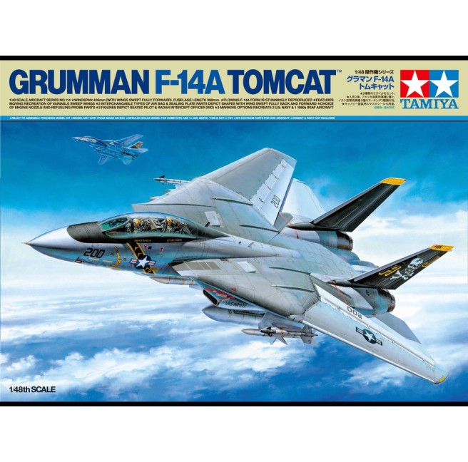 Tamiya 61114 1/48 Grumman F-14A Tomcat - foto 1