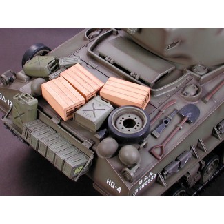 Tamiya 56014 Czołg M4 Sherman 105 p/opcja - foto 8