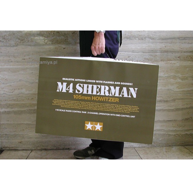 Tamiya 56014 Czołg M4 Sherman 105 p/opcja - foto 12