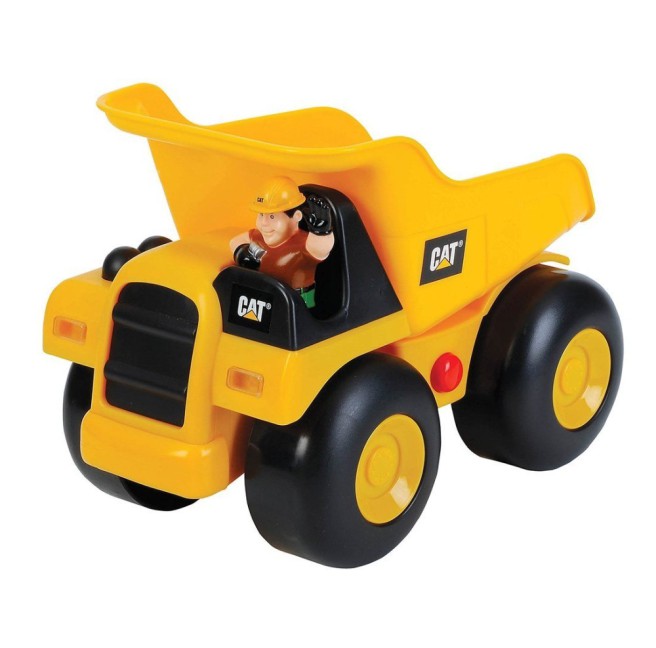 Caterpillar Dump Truck with LightsSound Engine Toy State 80171