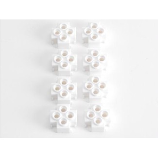 Bruder 46208 White Fence Connectors 8 pcs.
