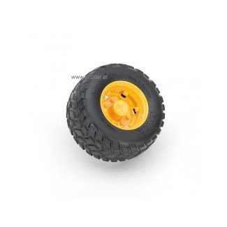 Bruder 46038 Koło z bieżnikiem blokowym 75/36-40 żółte