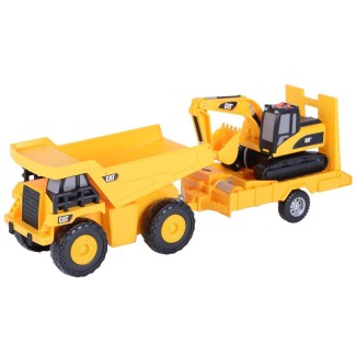 Zabawka wywrotka z koparką CAT Lights/Sound ToyState 34719