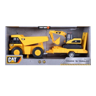 Zabawka wywrotka z koparką CAT Lights/Sound ToyState 34719
