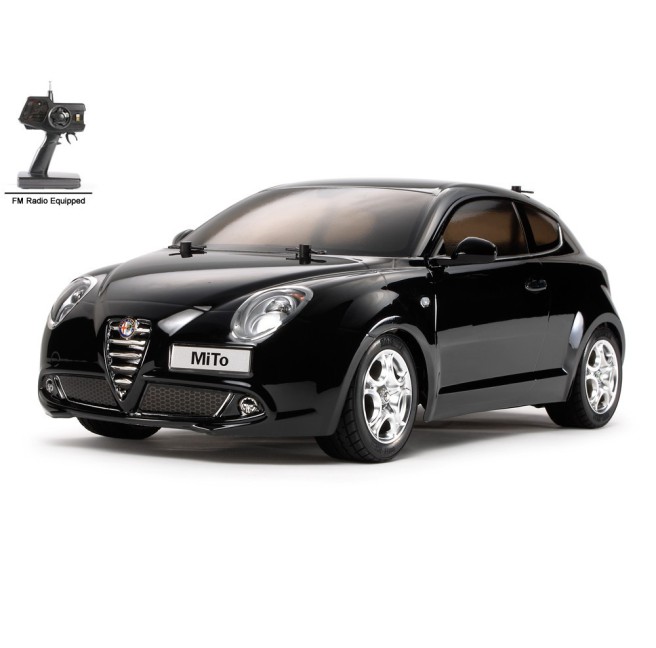 Tamiya 84135 M-05 Alfa Romeo MiTo Black 27MHz XB RTR - foto 1