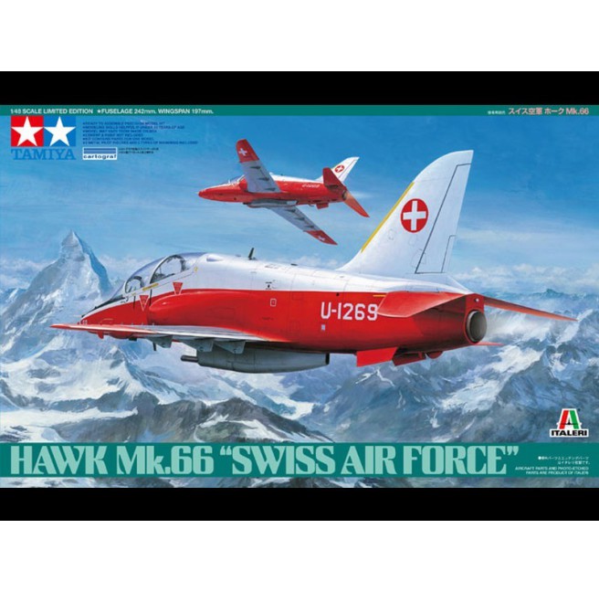 Tamiya 89784 1/48 Hawk Mk.66 Swiss Air Force - foto 1