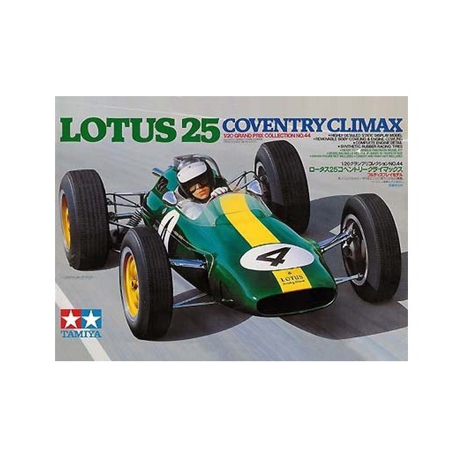 Tamiya 20044 1/20 Lotus 25 Coventry Climax - foto 1