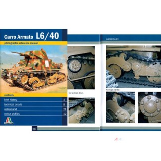 Tamiya 89783 1/35 Italian Light Tank L6/40 - foto 8