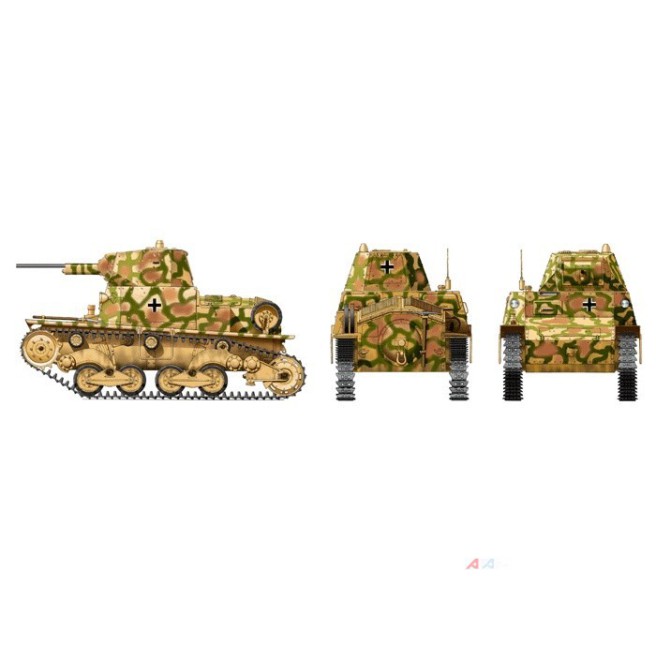 Tamiya 89783 1/35 Italian Light Tank L6/40 - foto 9