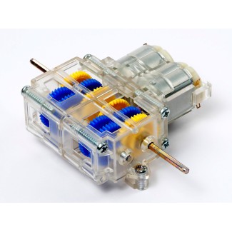 Tamiya 69912 Przekładnia podwójna 4-biegowa przezroczysta - foto 1