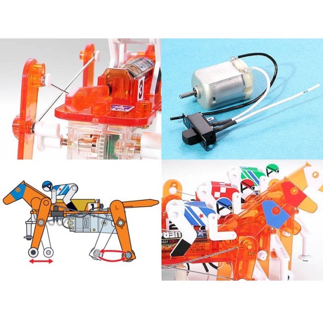 Tamiya 71112 Mechaniczny koń wyścigowy - foto 2