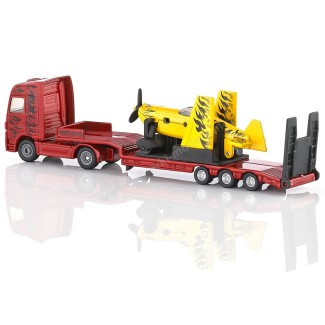 MB Actros z naczepą i samolotem 1/87