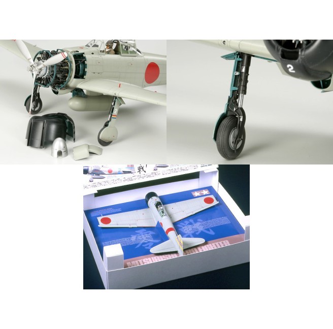 1/32 Mitsubishi A6M2b Zero Fighter Zeke Tamiya 60317