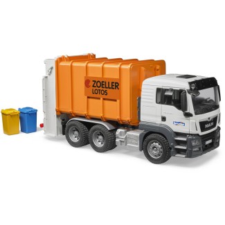 Bruder 03762 Śmieciarka MAN TGS 26.500 tylna