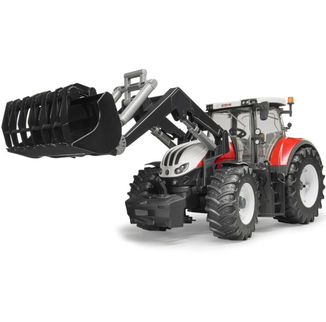 Bruder 03181 Traktor Steyr 6300 Terrus CVT z ładowaczem