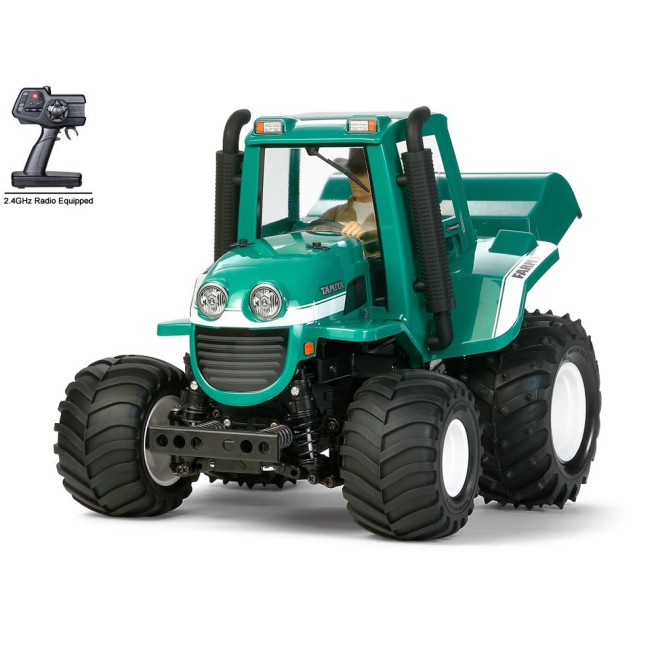 Tamiya 57853 WR-02G Farm King Wheelie 2WD traktor 2,4 GHz XB RTR - foto 1