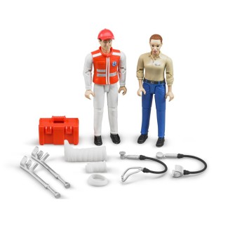 Bruder 62710 Figurki z akcesoriami medycznymi