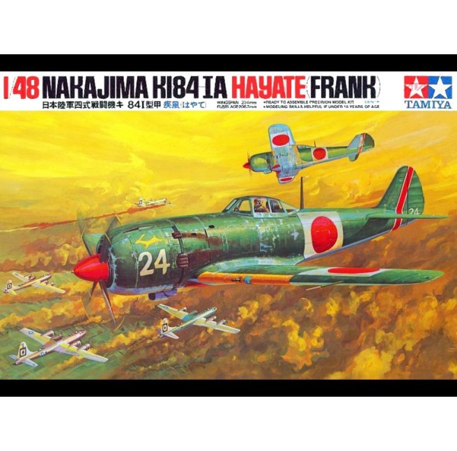 Tamiya 61013 1/48 Nakajima Ki-84-IA Hayate Frank - foto 1