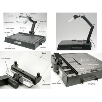 Tamiya 74064 Warsztat roboczy z podświetloną lupą - foto 2