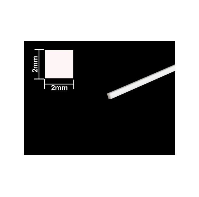 Tamiya 70052 Pręt polistyrenowy kwadratowy 2mm - foto 1