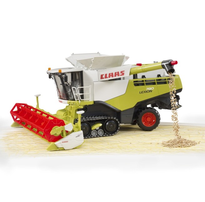 Bruder 02119 Kombajn zbożowy wielki Claas Lexion 780 Terra Trac