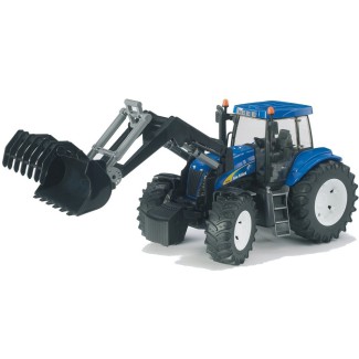 Bruder 03021 Traktor New Holland TG285 z ładowarką