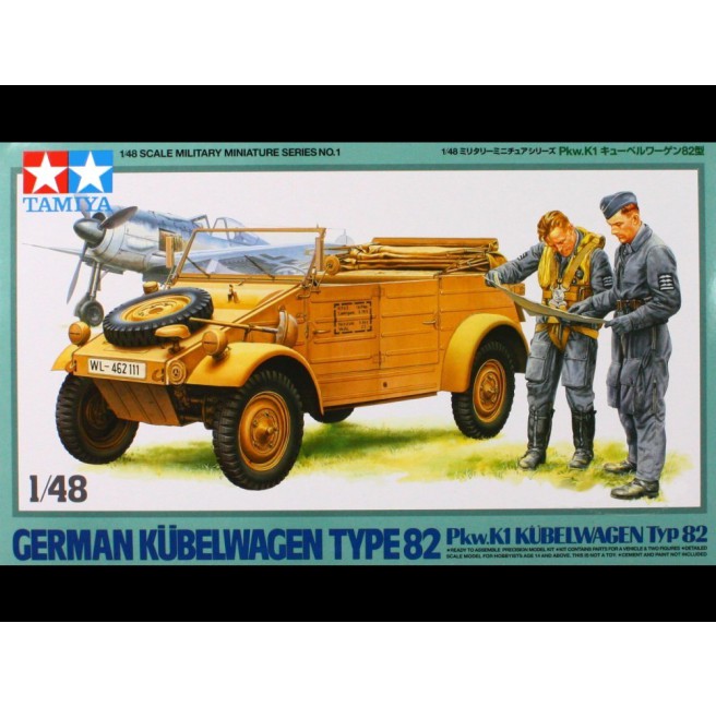 Tamiya 32501 1/48 German VW Kubelwagen type 82 - foto 1