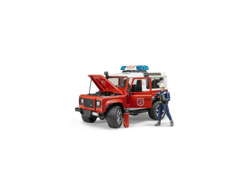 Toy Bruder 02596 Land Rover Defender straż pożarna