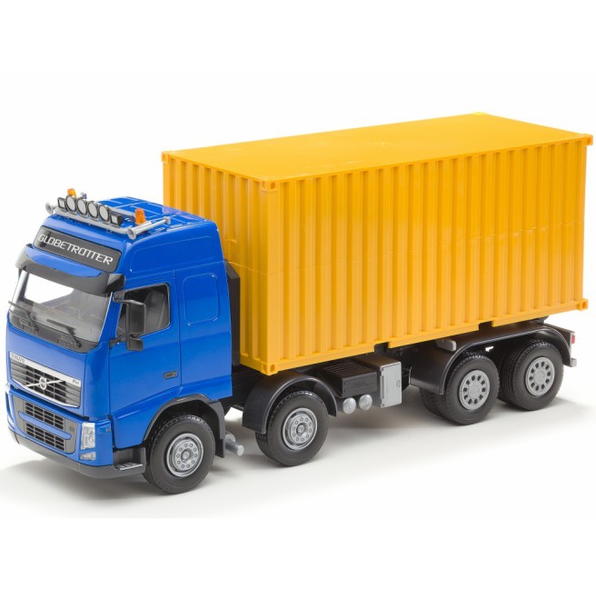 Emek 83754 Volvo FH hakowiec - kabina żółta