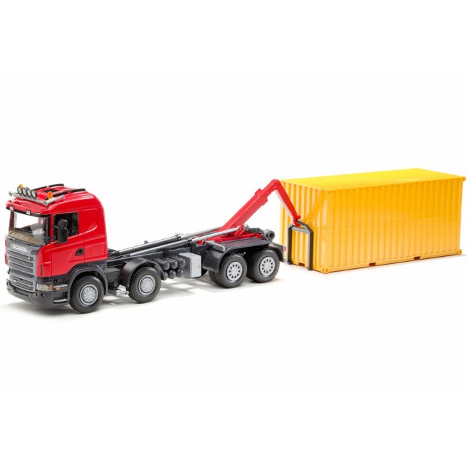 Emek 83705 Scania R hakowiec 20 - kabina czerwona