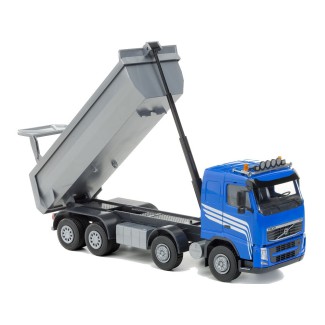 Emek 21254 Volvo FH wywrotka 4-osiowa niebieska