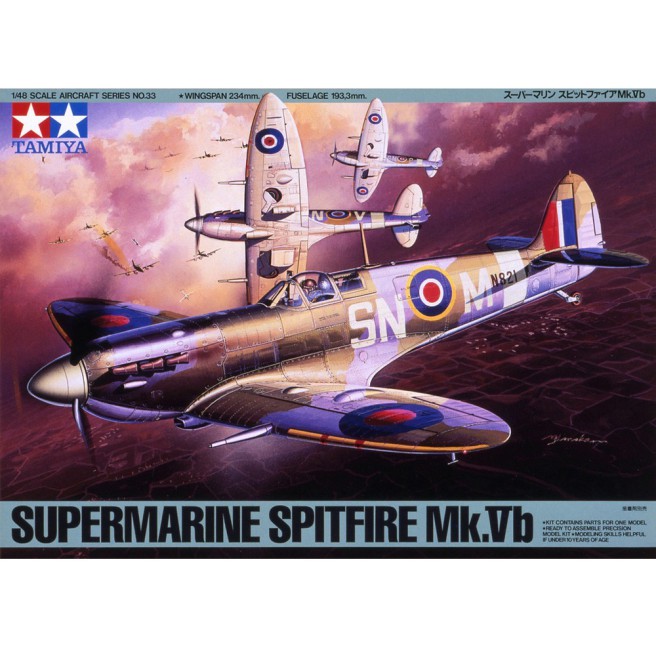 Tamiya 61033 1/48 Supermarine Spitfire Mk.Vb - foto 1