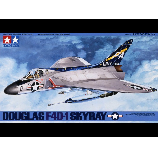 Tamiya 61055 1/48 Douglas F4D-1 Skyray - foto 1