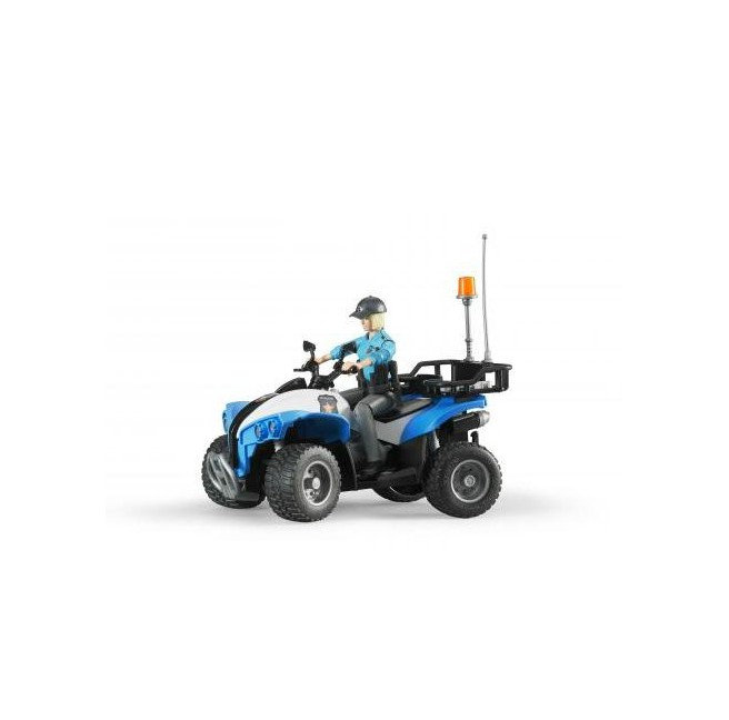 Bruder 63010 Figurka policjantki z quadem