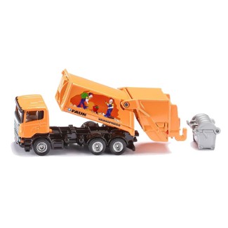Siku 1890 Śmieciarka Scania R i kontener 1/87