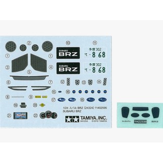 Tamiya 24324 1/24 Subaru BRZ - foto 8
