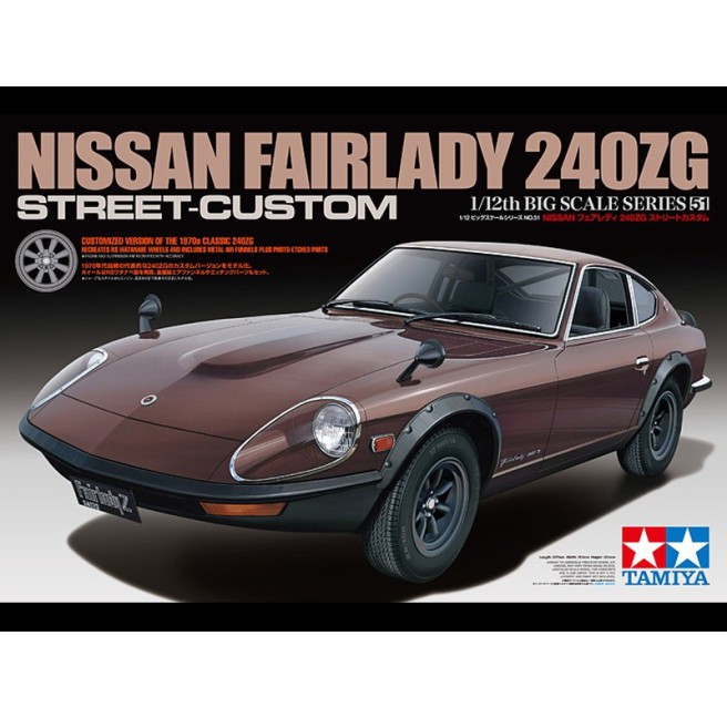 Tamiya 12051 1/12 Nissan Fairlady 240ZG Street-Custom - foto 1