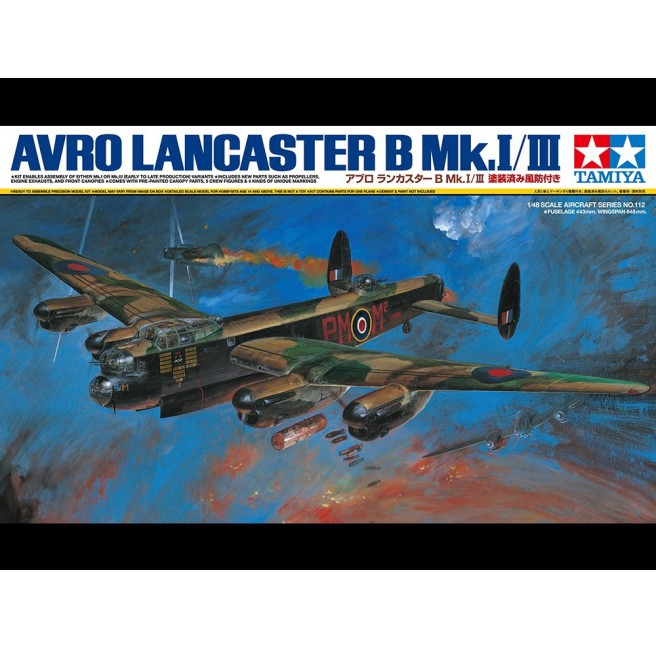 1/48 Avro Lancaster B Mk.I/III 2012 Tamiya 61112