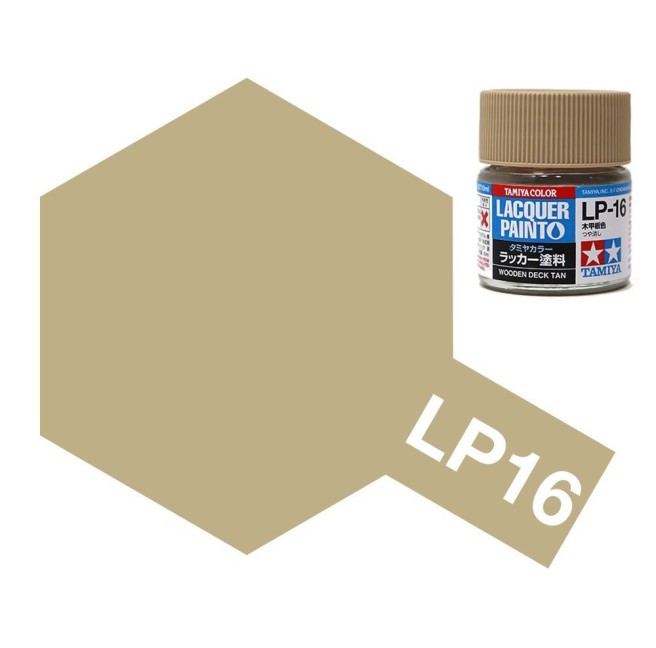 Wooden Deck Tan Lacquer Paint 10ml by Tamiya