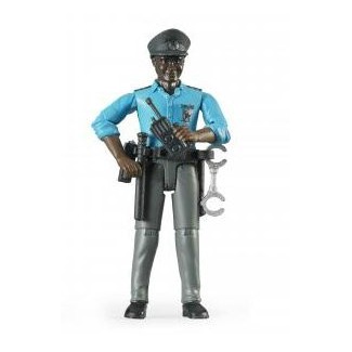 Bruder 60051 Figurka czarnoskórego policjanta