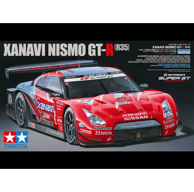 1/24 Xanavi NISMO GT-R R35 Tamiya 24308
