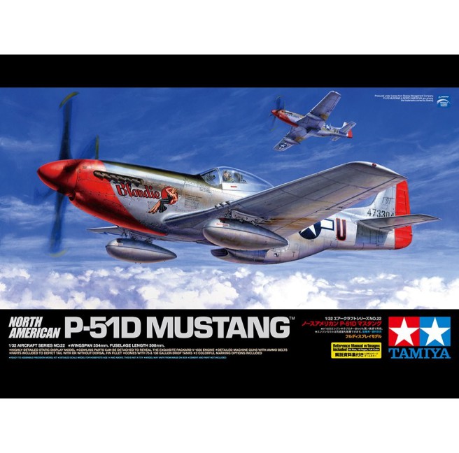 1/32 North American P-51D Mustang Tamiya 60322