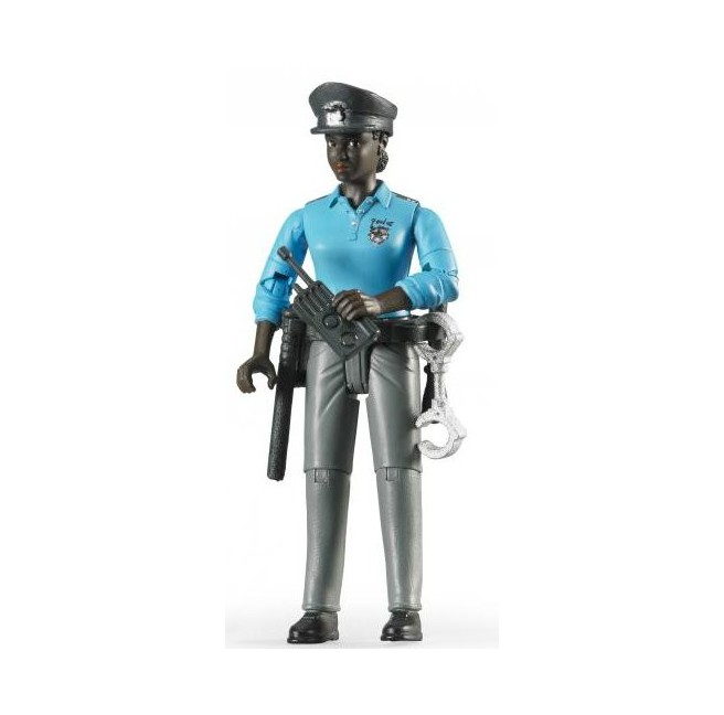 Bruder 60431 Figurka czarnoskórej policjantki