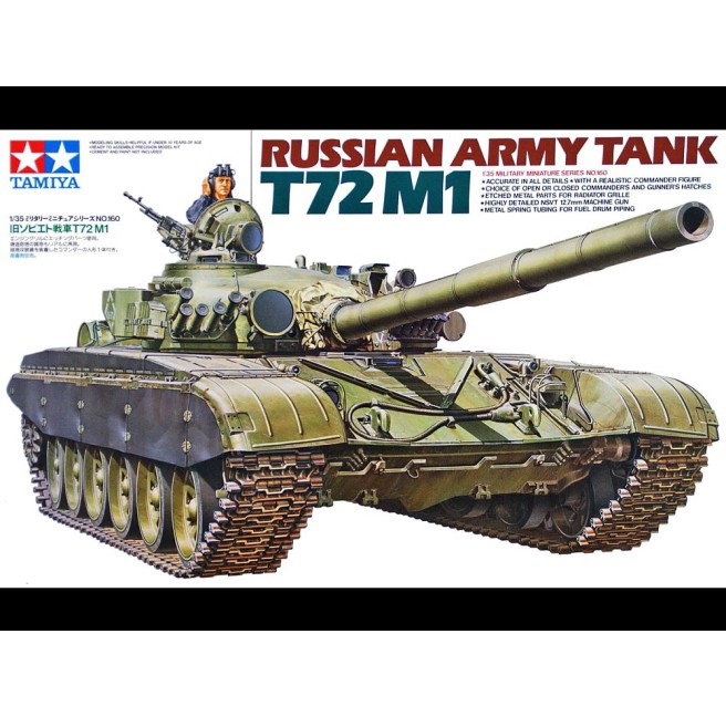 1/35 Russian Army T72M1 Tamiya 35160