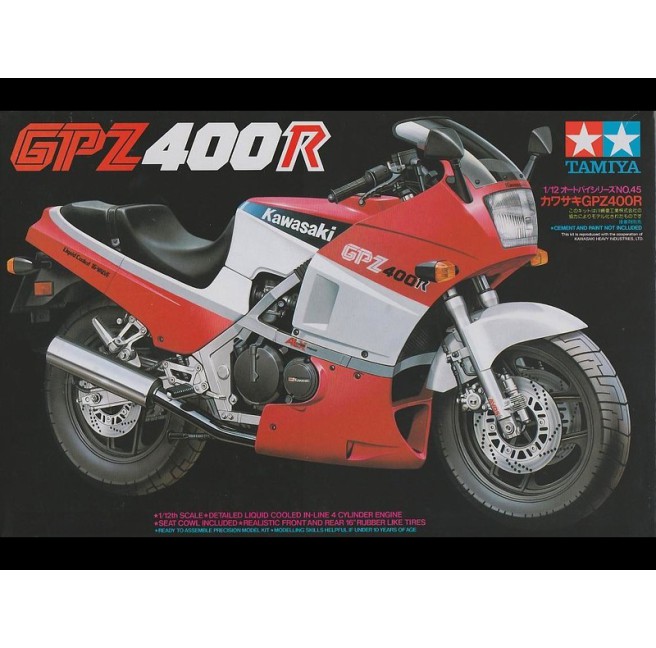 1/12 Kawasaki GPZ400R - foto 1