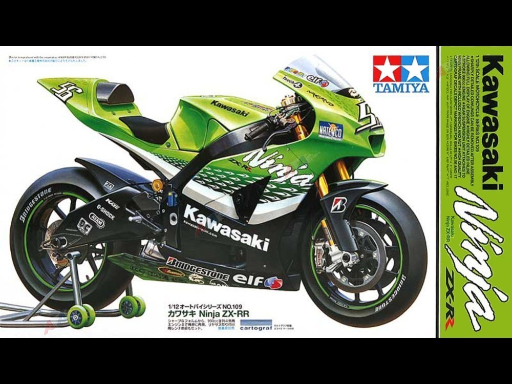 1/12 Kawasaki Ninja ZX-RR model do sklejania Tamiya 14109